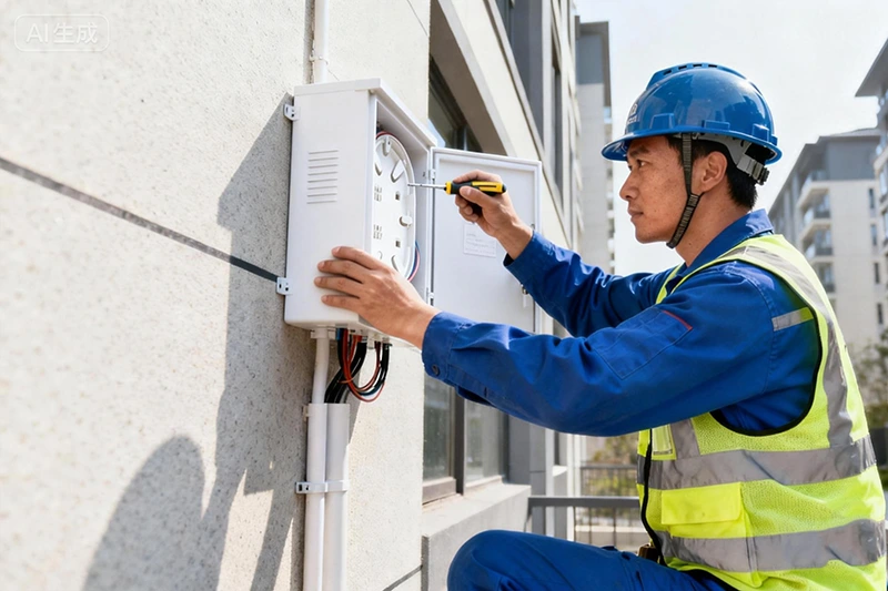 Scatole di distribuzione in fibra nelle reti moderne